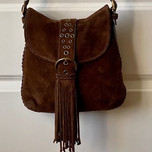 Vintage Coach Soho Suede Crossbody